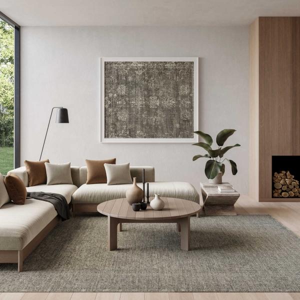 Nourison Moonlit Slate Indoor Only Persian Rug MLI03