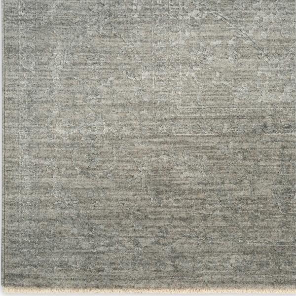 nourison Moonlit Slate Indoor only Persian Rug MLI03