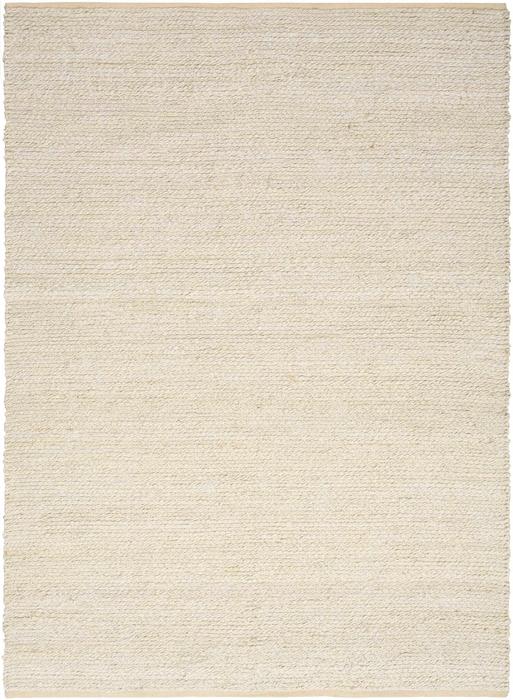 Nourison Natural Jute Ivory Indoor Only Solid Rug NJT01