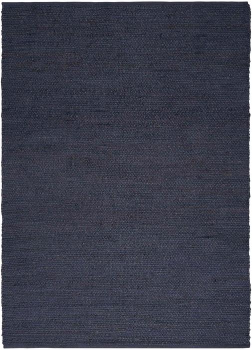 Nourison Natural Jute Navy Indoor Only Solid Rug NJT01
