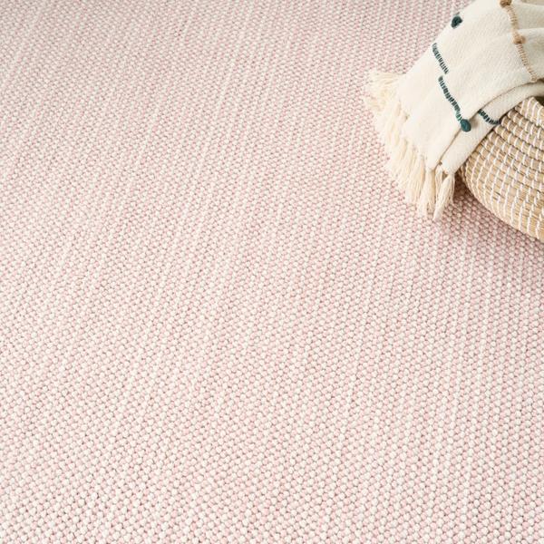 Nourison Natural Texture Ivory Rose Indoor Only Striped Rug NTX01