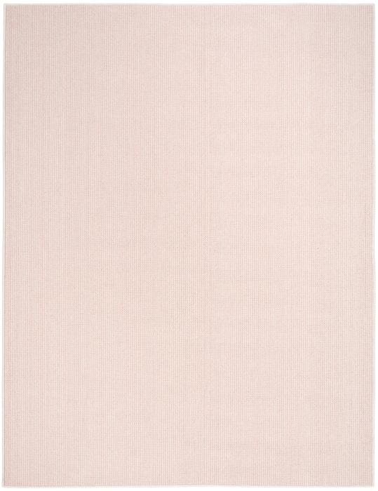 Nourison Natural Texture Ivory Rose Indoor Only Striped Rug NTX01