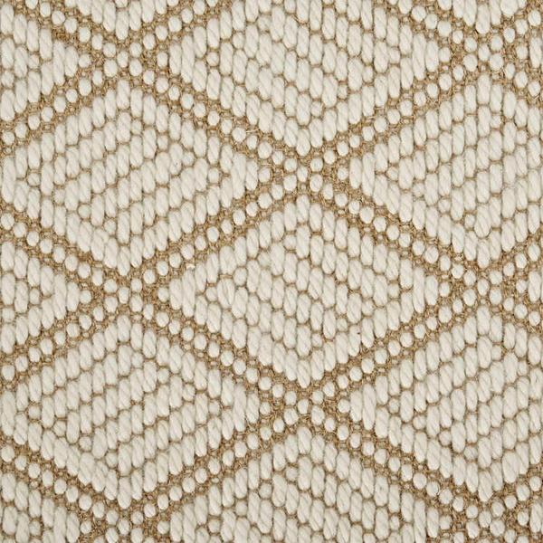 Nourison NATUREWEAVE RAW DIAMOND RAWDM IVORY/SAHARA BROADLOOM CARPET