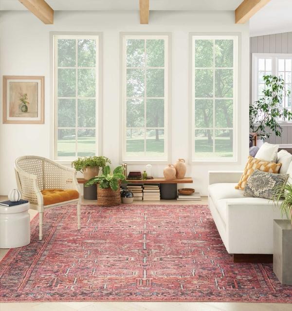 Nourison New Concept Washables Brick Indoor Only Persian Rug SR102