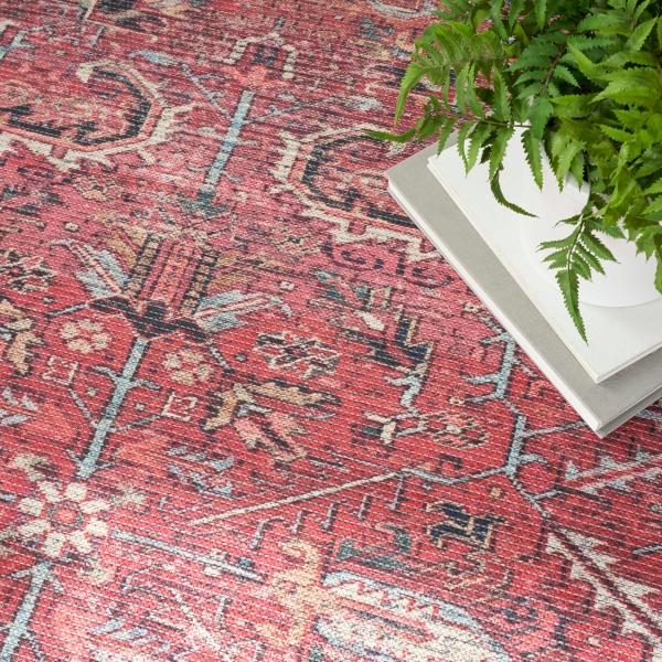 Nourison New Concept Washables Brick Indoor Only Persian Rug SR102