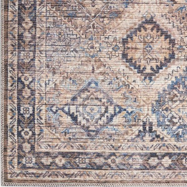 nourison New Concept Washables Ivory Latte Indoor only Persian Rug SR103