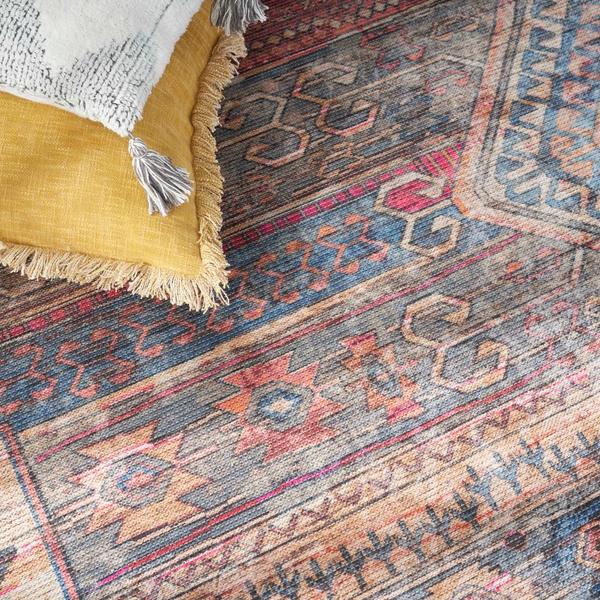 Nourison New Concept Washables Multicolor Indoor Only Persian Rug SR106