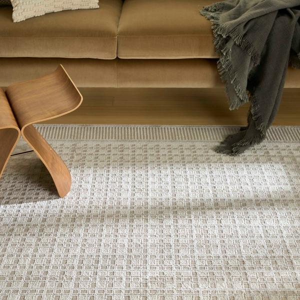 Nourison Nordic Beige Indoor Only Geometric Rug NRC03
