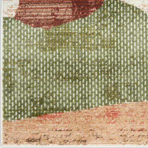 nourison Nordic Beige Multi Indoor only Abstract Rug NRC18