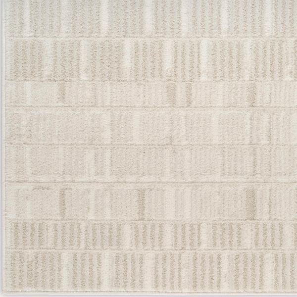 nourison Nordic Ivory Indoor only Abstract Rug NRC10