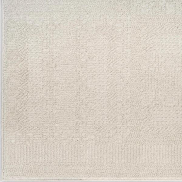 nourison Nordic Ivory Indoor only Abstract Rug NRC11