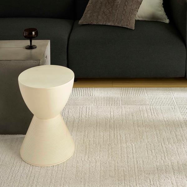 Nourison Nordic Ivory Indoor Only Geometric Rug NRC07