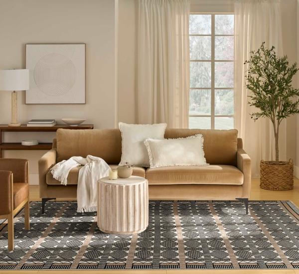 Nourison Nordic Ivory Multicolor Indoor Only Geometric Rug NRC06