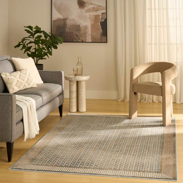 Nourison Nordic Multicolor Indoor Only Geometric Rug NRC03
