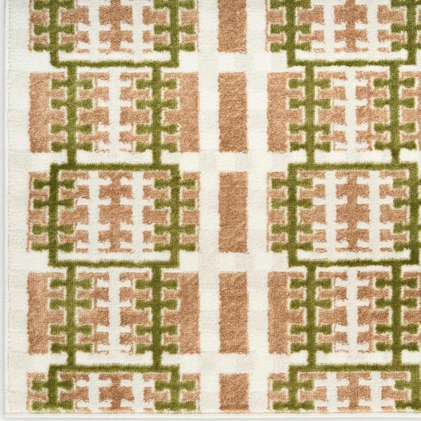 nourison Nordic Multicolor Indoor only Geometric Rug NRC08