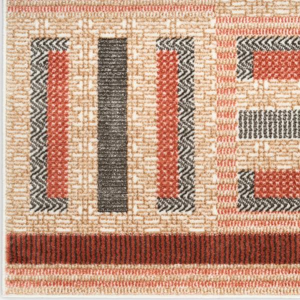 nourison Nordic Multicolor Indoor only Geometric Rug NRC11