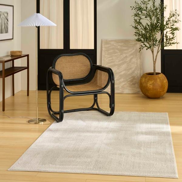 Nourison Nordic Taupe Indoor Only Abstract Rug NRC11