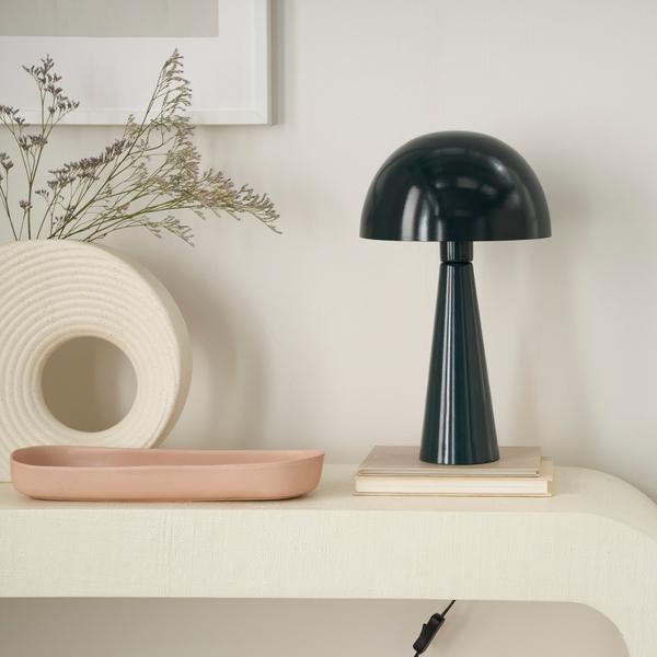 Nourison 16" EPT01 Green Metal Accent Lamp