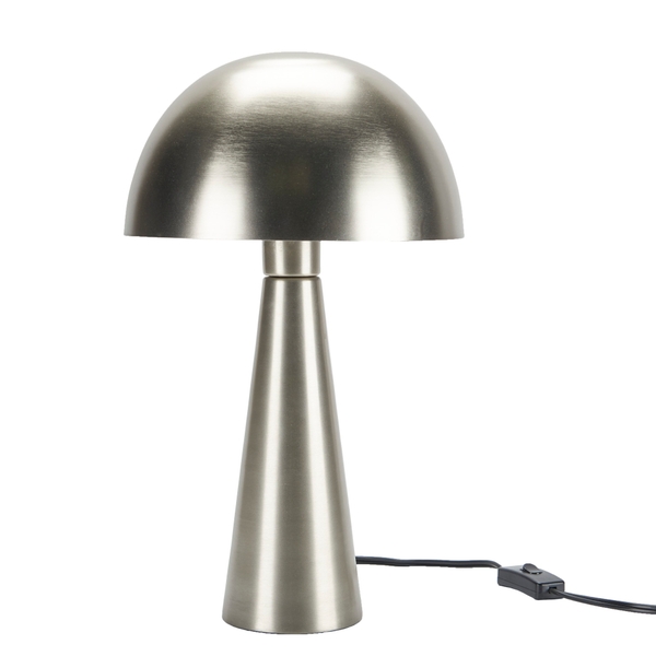 Nourison 16" EPT01 Silver Metal Accent Lamp