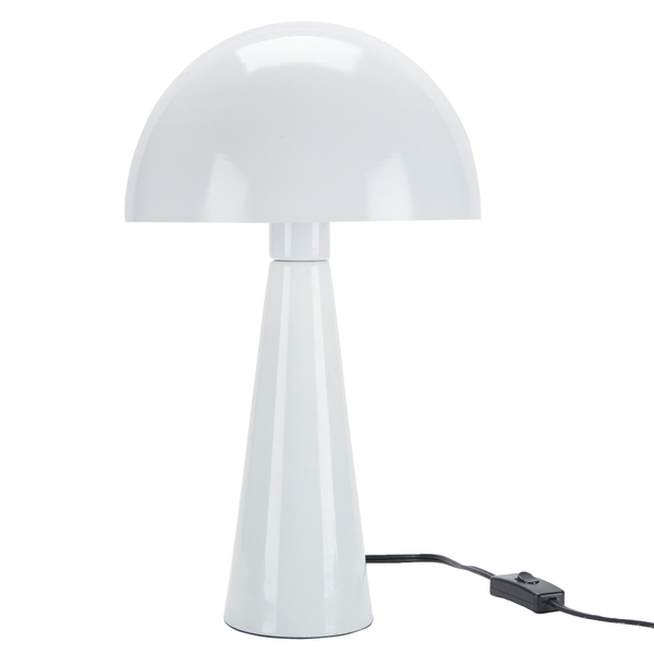 Nourison 16" EPT01 White Metal Accent Lamp