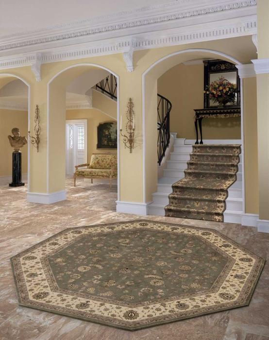 Nourison NOURISON 2000 2003 OLIVE RUNNER BROADLOOM CARPET