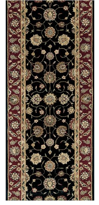 Nourison NOURISON 2000 2017 BLACK RUNNER BROADLOOM CARPET