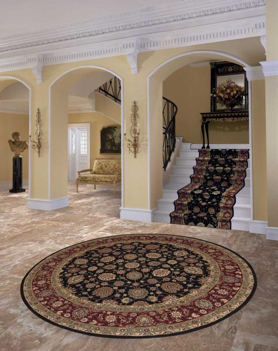 Nourison NOURISON 2000 2017 BLACK RUNNER BROADLOOM CARPET