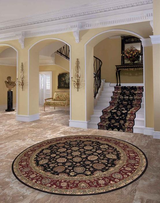 nourison NOURISON 2000 2017 BLACK RUNNER BROADLOOM CARPET