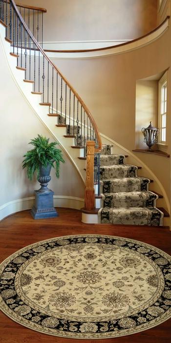 Nourison NOURISON 2000 2207 BEIGE RUNNER BROADLOOM CARPET