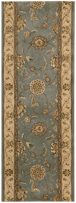 Nourison NOURISON 2000 2210 BLUE RUNNER BROADLOOM CARPET