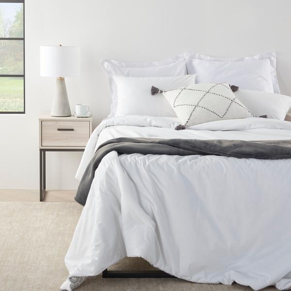 Nourison 22" IET02 Grey Concrete Table Lamp