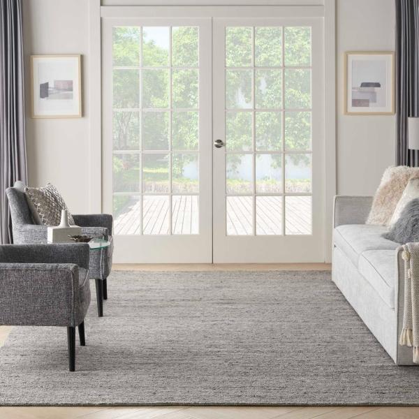 Nourison Alanna ALN01 Grey Rug