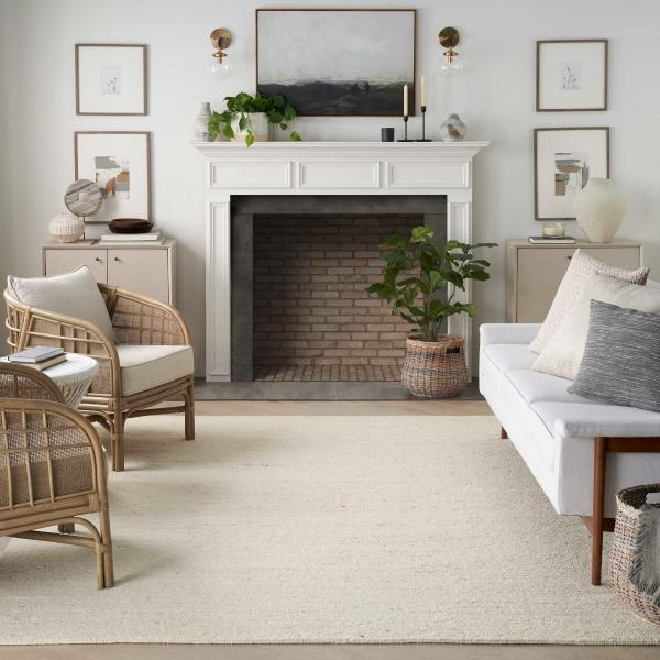 Nourison Alanna ALN01 Ivory Rug
