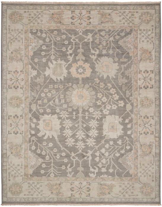 Nourison Aldora Vintage Faded Grey Rug ALD08 Home