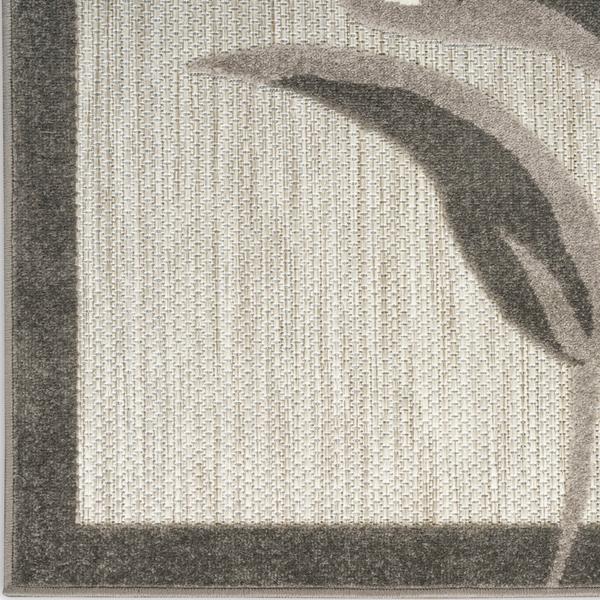 nourison Aloha Floral Beige Outdoor Rug ALH33 Home