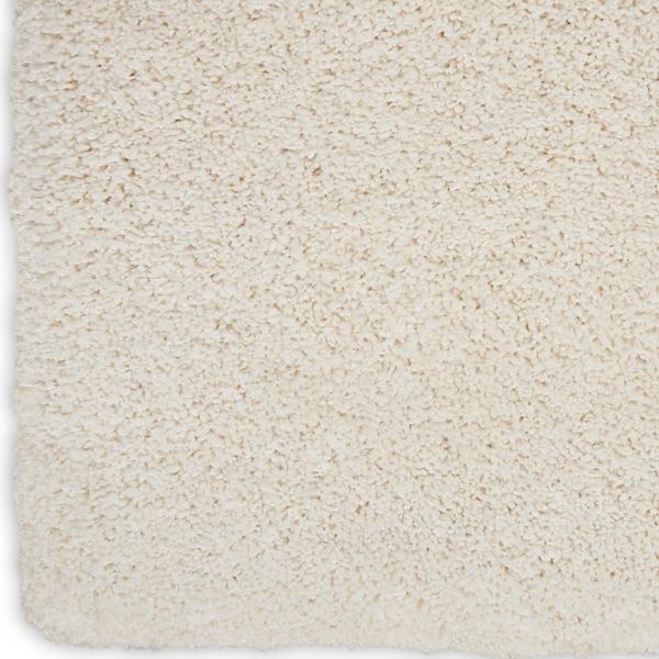 nourison Ashland Plush Shag White Rug ASL02 Home