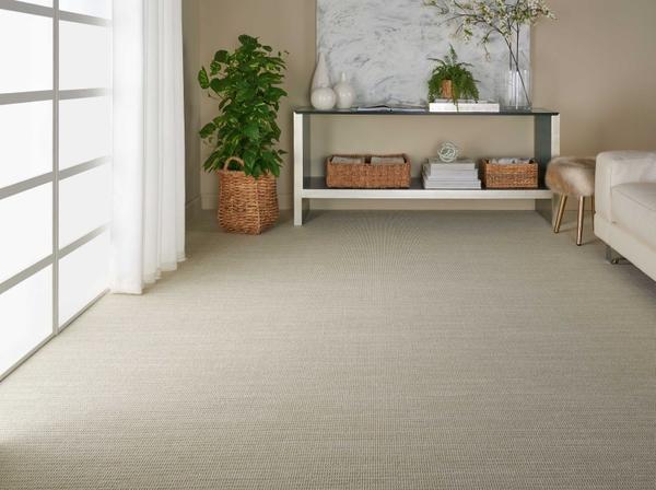 nourison BELLEVUE BELVU MIST BROADLOOM CARPET