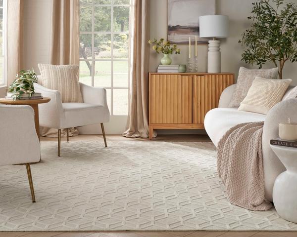 Nourison BOCA DIAMOND BOCDM IVORY