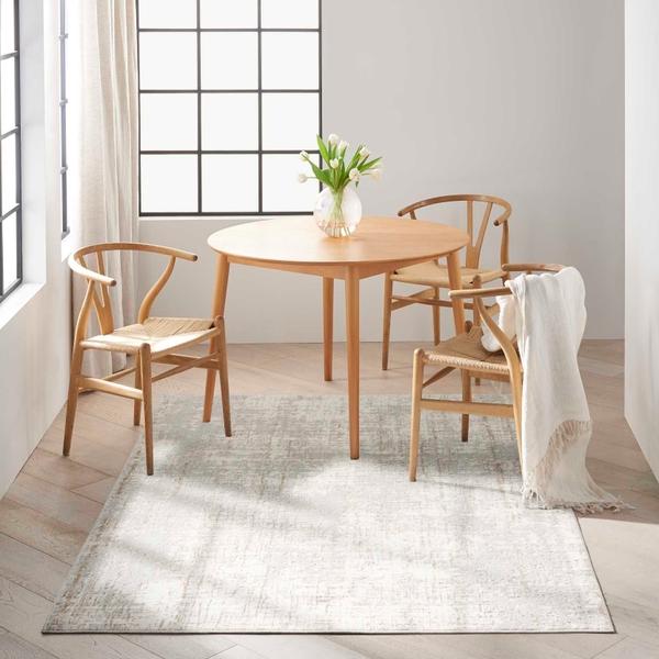 Nourison Calvin Klein Rush Abstract Grey Rug CK959