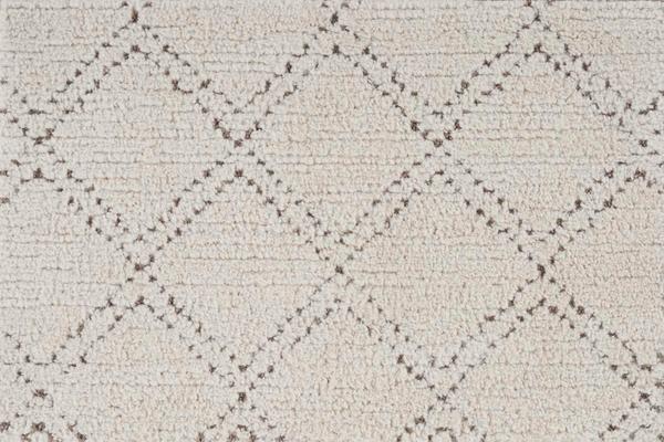 nourison CASABLANCA CASA DIAMOND CSDMD IVORY/TAUPE