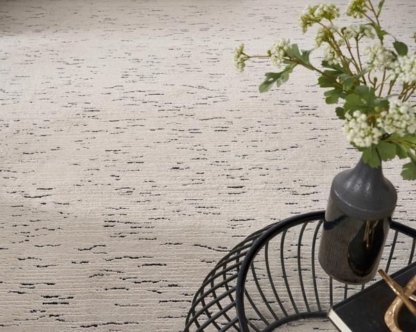 Nourison CASABLANCA CASA TEXTURE CSTXT IVORY/EBONY