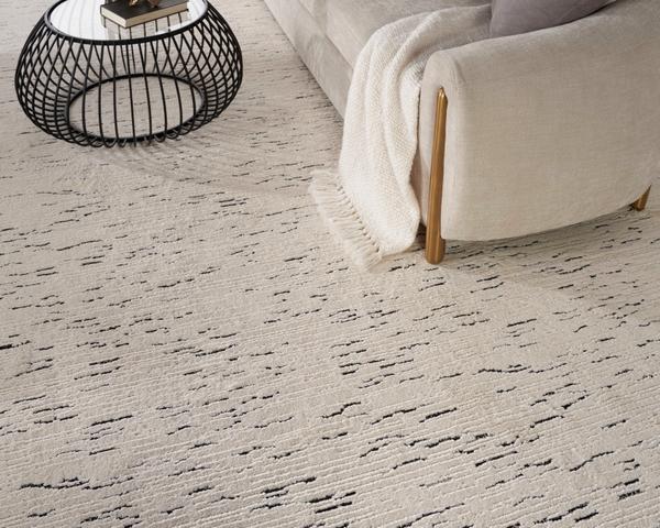 Nourison CASABLANCA CASA TEXTURE CSTXT IVORY/EBONY