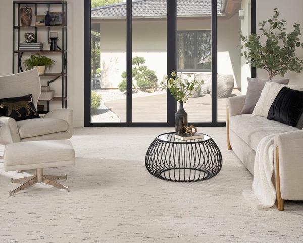 nourison CASABLANCA CASA TEXTURE CSTXT IVORY/EBONY