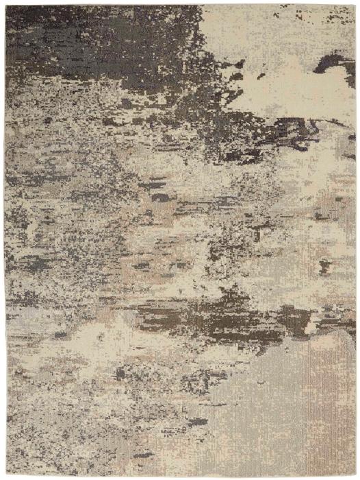Nourison Celestial Abstract Grey Rug CES02 Home