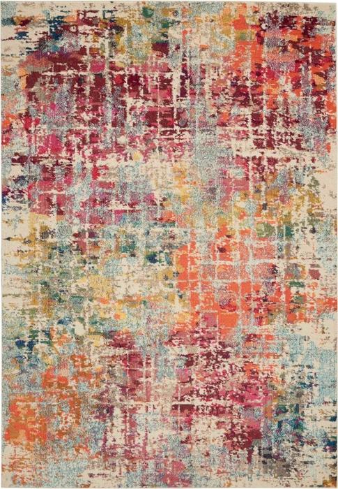 Nourison Celestial Abstract Pink Rug CES13 Home