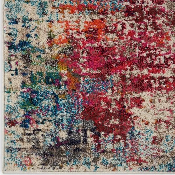 nourison Celestial Abstract Pink Rug CES13 Home