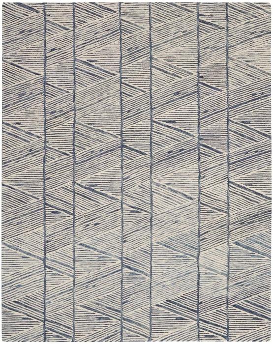 Nourison Colorado Abstract Blue Rug CLR01 Home
