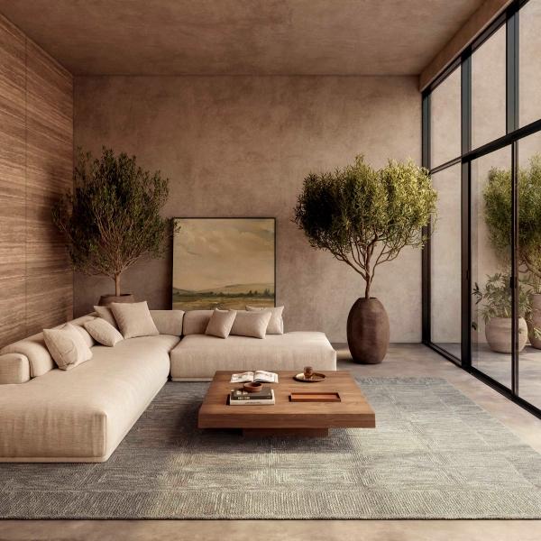 nourison Colorado Geometric Grey Rug CLR04 Home