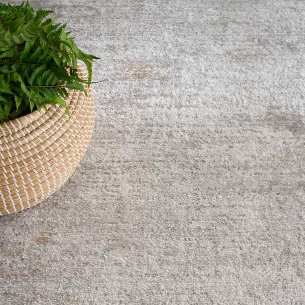 Nourison Dekor Grey Indoor Only Abstract Rug DEK07