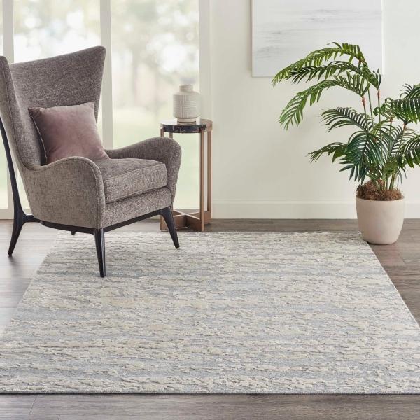 Nourison Divine Abstract Beige/Grey Rug DIV09 Home